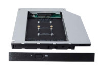 Адаптер оптибей Espada MS12 (для подключения mSATA SSD к ноутбуку вместо оптического привода 12.7мм)