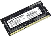 Модуль 2048 Mb DDR3  PC12800, 1600Mhz,SO DIMM AMD Radeon™ (R532G1601S1S-UO) Entertainment Series, Bl